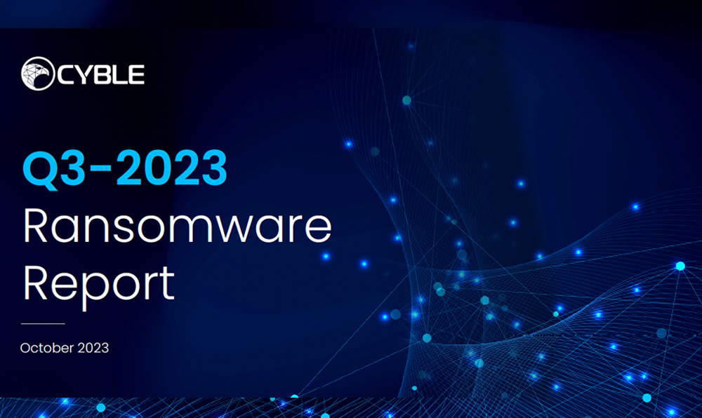 Cyble Q3 Ransomware Threat Landscape Report 2023